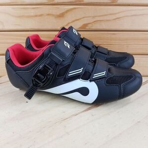 Peloton G-19 Men's Cycling Biking Shoes Without Cleats 41 EUR Black White Red